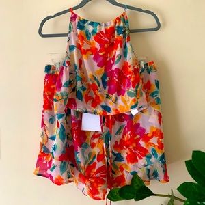 NWT Hero Unique 21 water color floral set size 14